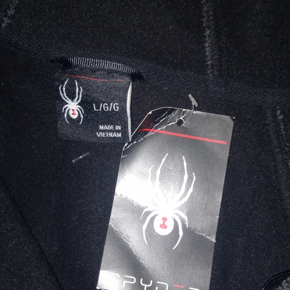 Spyder tactical hoodie color gray size large - Picture 5 of 6